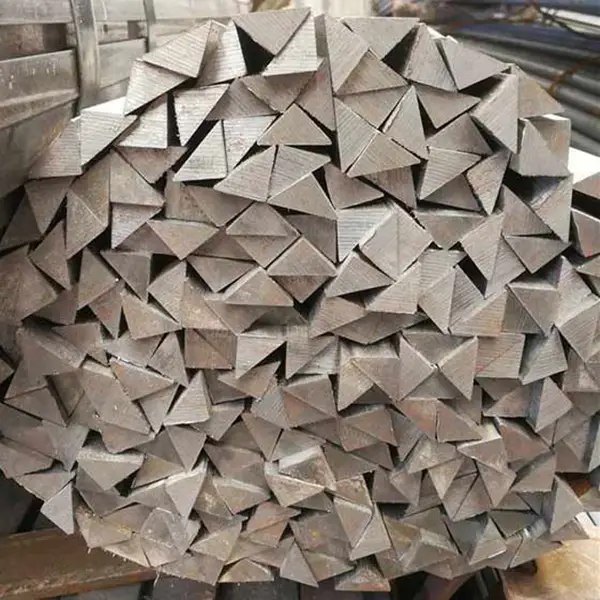 Steel Chamfer Bars Front View for Formwork