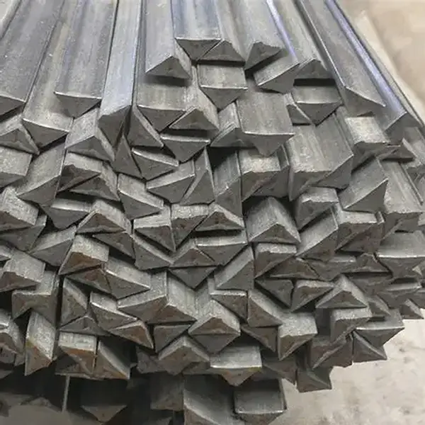 Triangular Steel Chamfer Bundle Cross Section