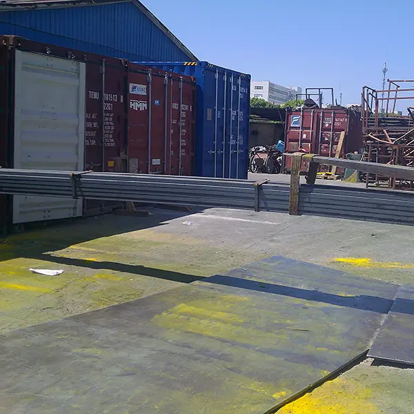 track forklift loading