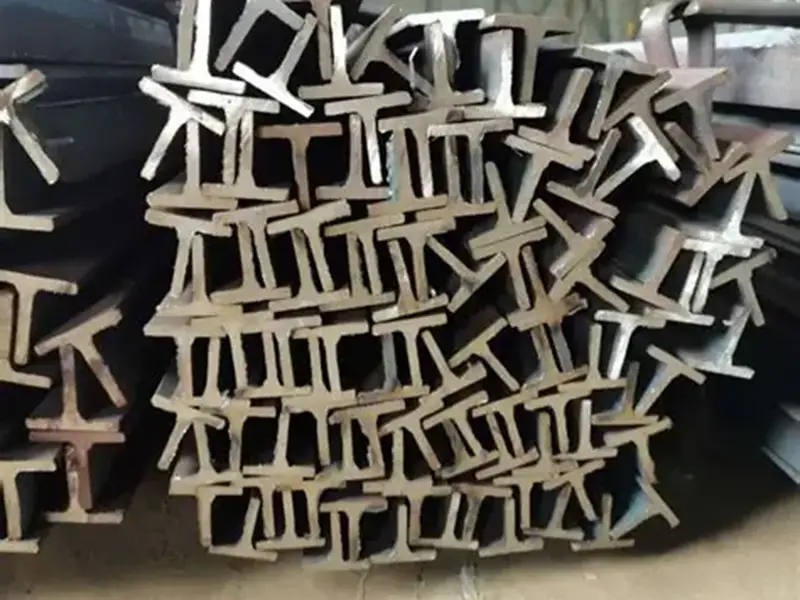 T-shaped steel bar for elevator guide rail with smooth surface and high rigidity