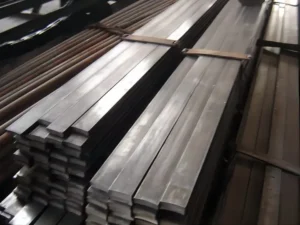 deformation of cold drawn flat steel