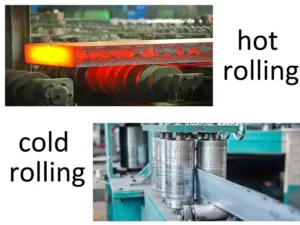 difference between hot-rolled steel and cold-rolled steel