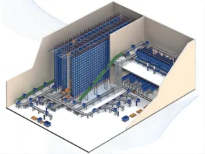 automated stereoscopic warehouse classification