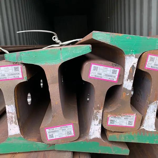 115RE rail profile view