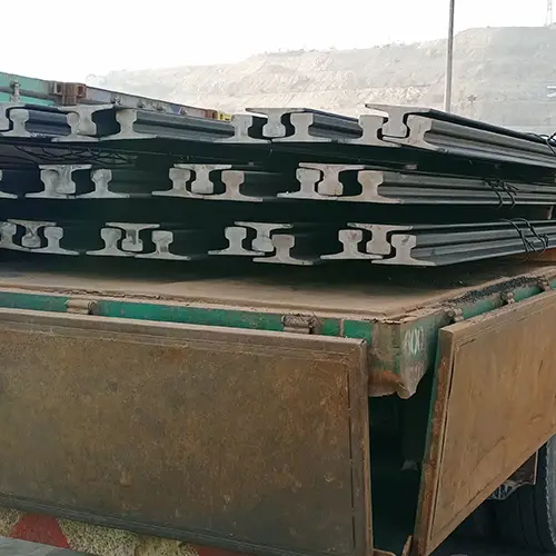 A75 rail shipment on train ready for unloading at project site