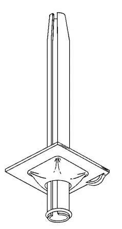 Illustration of Split Set Rock Bolt installation and friction anchoring mechanism
