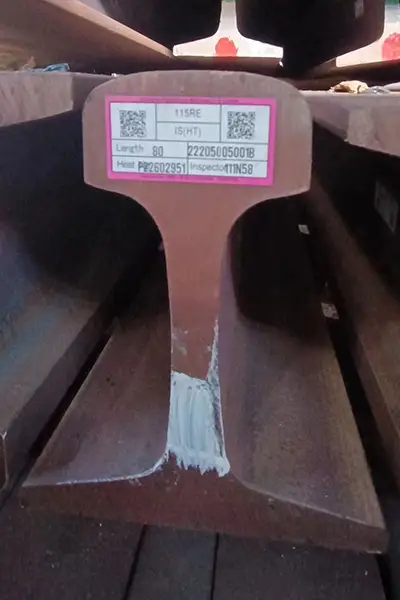 115RE Intermediate Strength rail