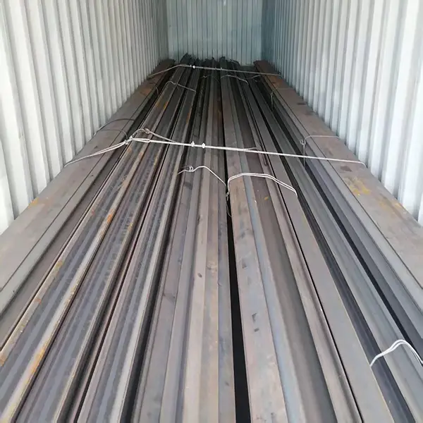 30kg rail loaded inside container for Mexico