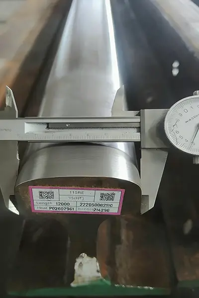 arema rail head width