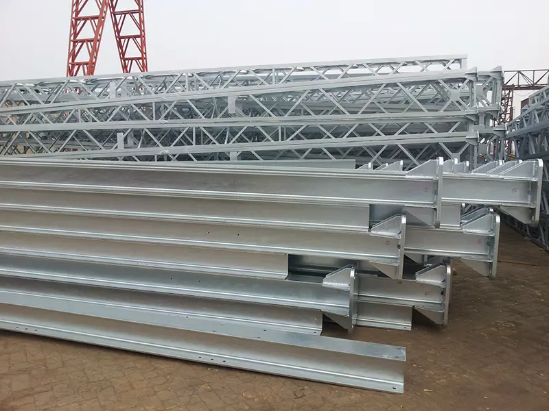 Hot-Dip Galvanized H-Beam Structure