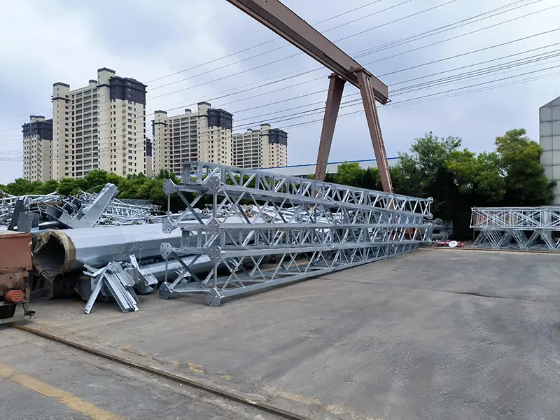 Hot-Dip Galvanized Lattice Steel Column